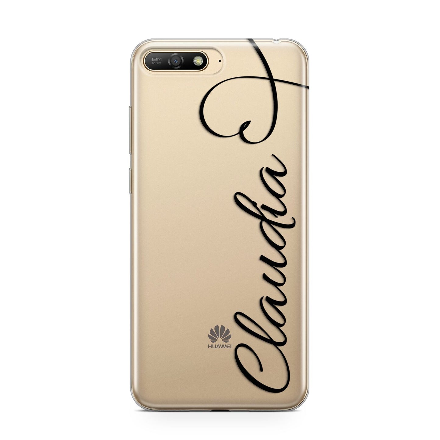 Personalised Heart Name Huawei Y6 2018