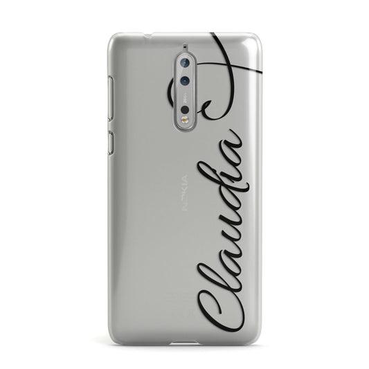 Personalised Heart Name Nokia Case