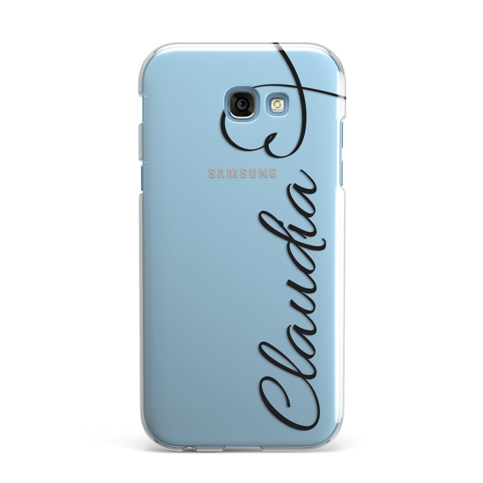 Personalised Heart Name Samsung Galaxy A7 2017 Case