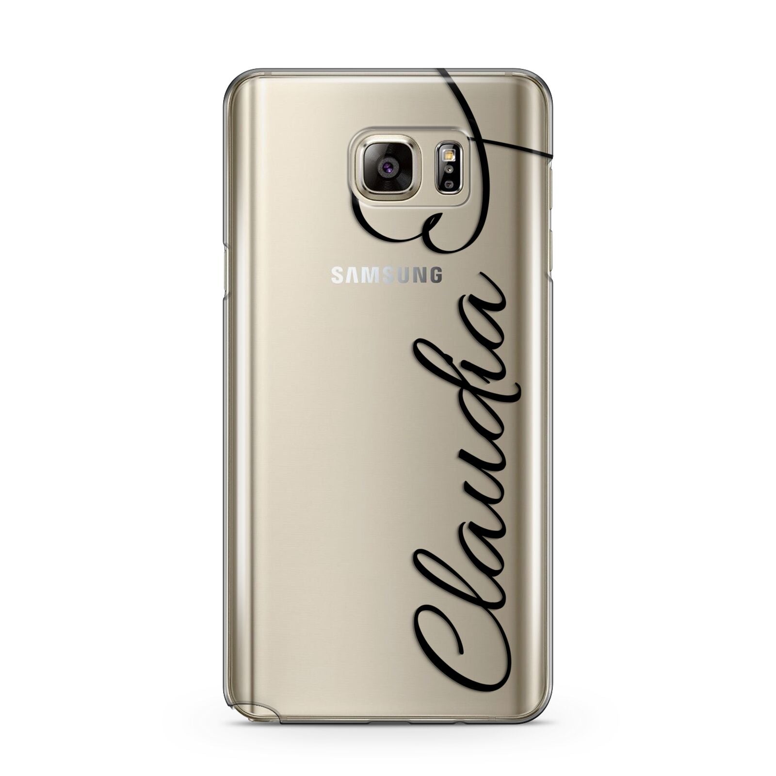 Personalised Heart Name Samsung Galaxy Note 5 Case