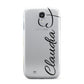 Personalised Heart Name Samsung Galaxy S4 Case