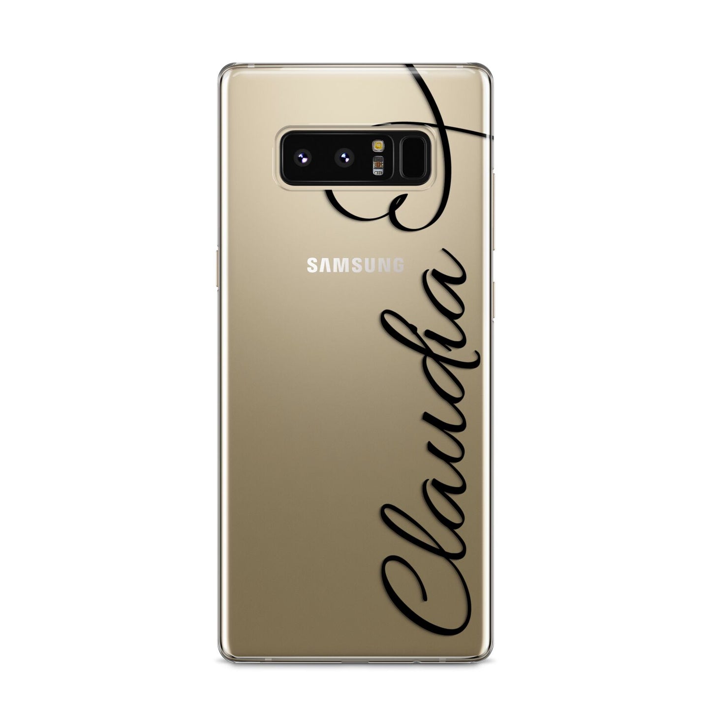 Personalised Heart Name Samsung Galaxy S8 Case