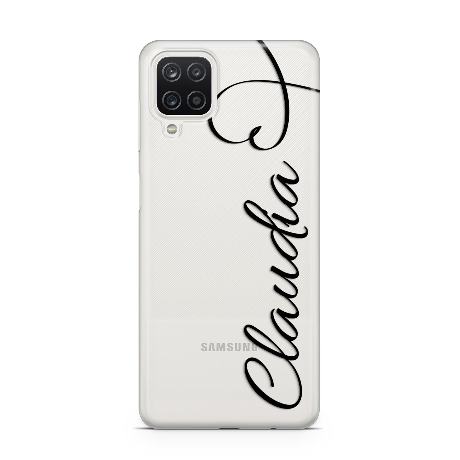 Personalised Heart Name Samsung M12 Case