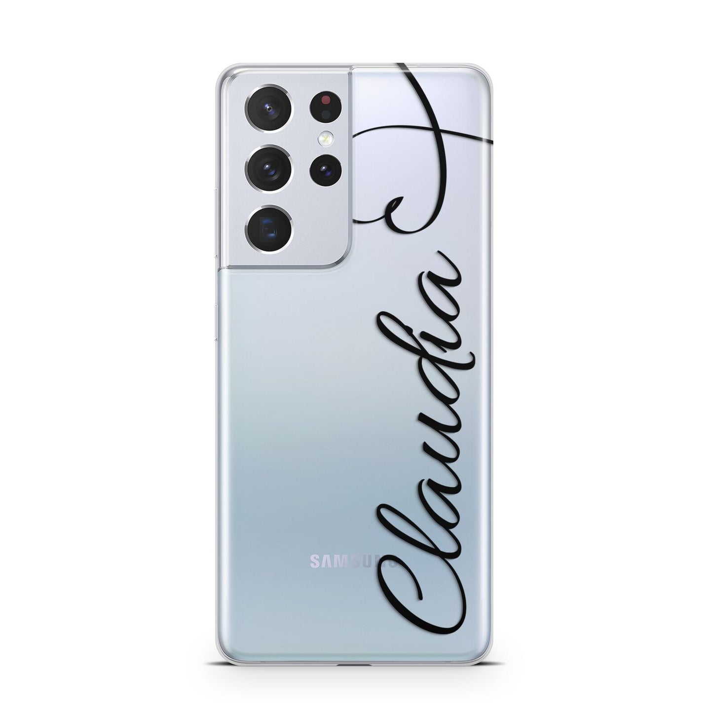 Personalised Heart Name Samsung S21 Ultra Case