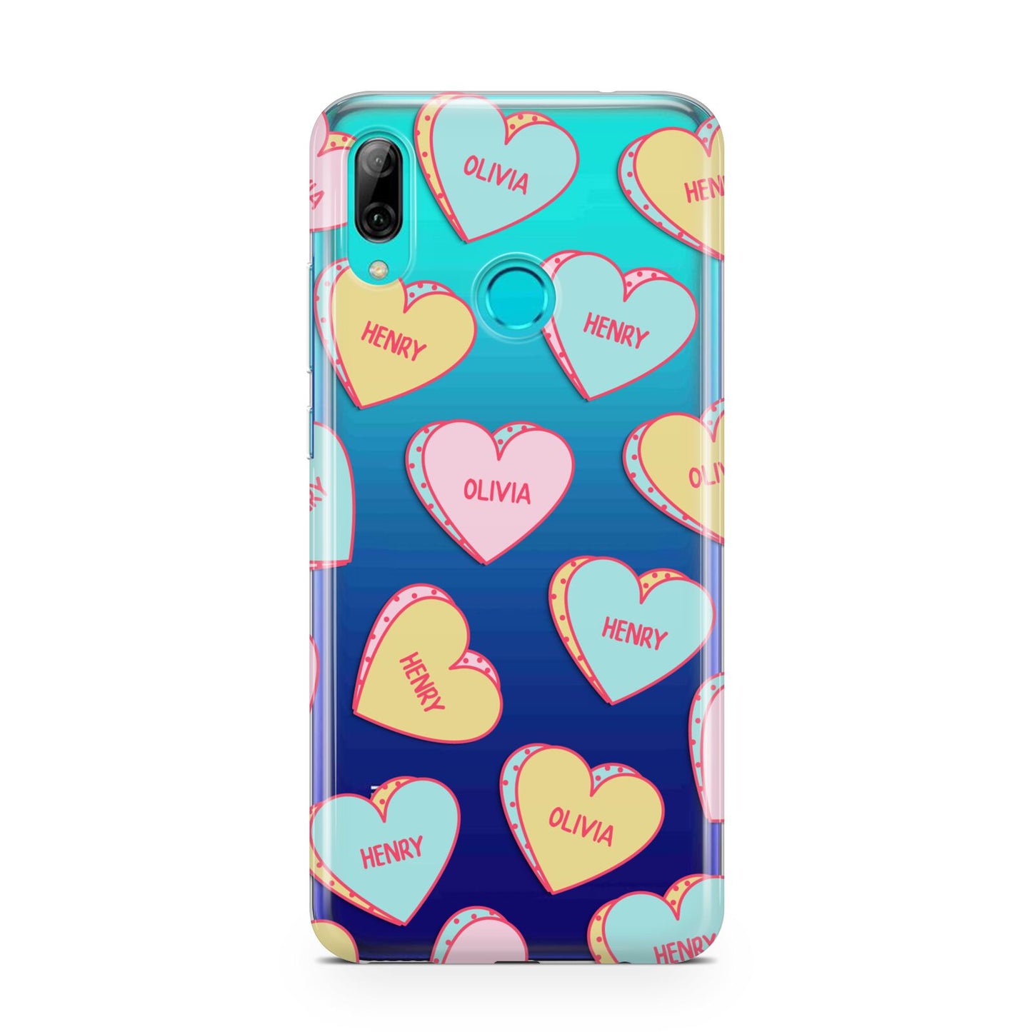 Personalised Heart Sweets Huawei P Smart 2019 Case
