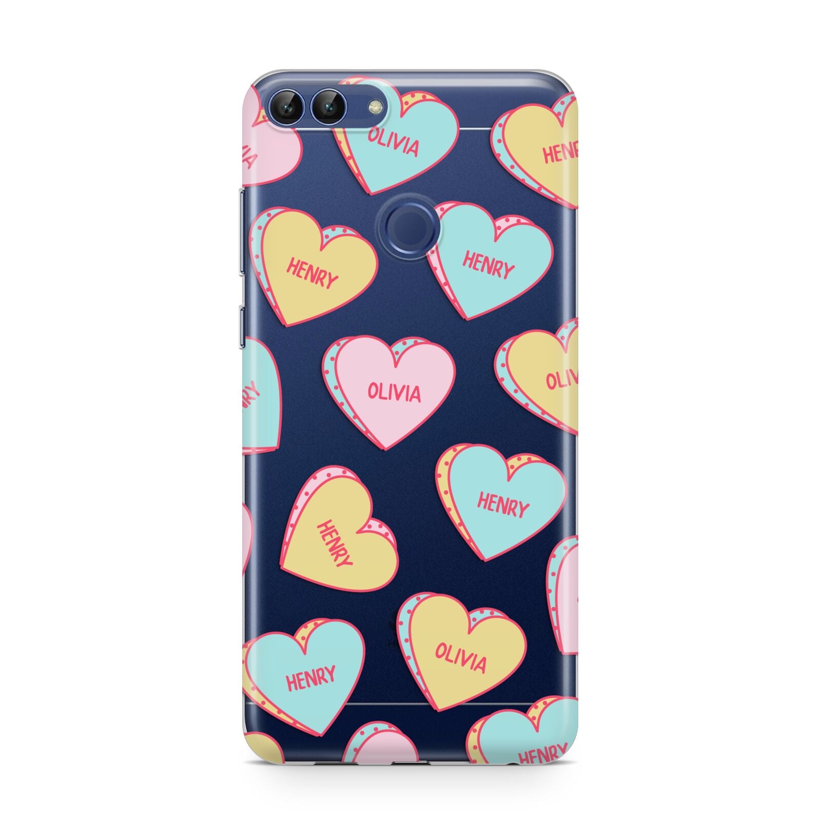 Personalised Heart Sweets Huawei P Smart Case