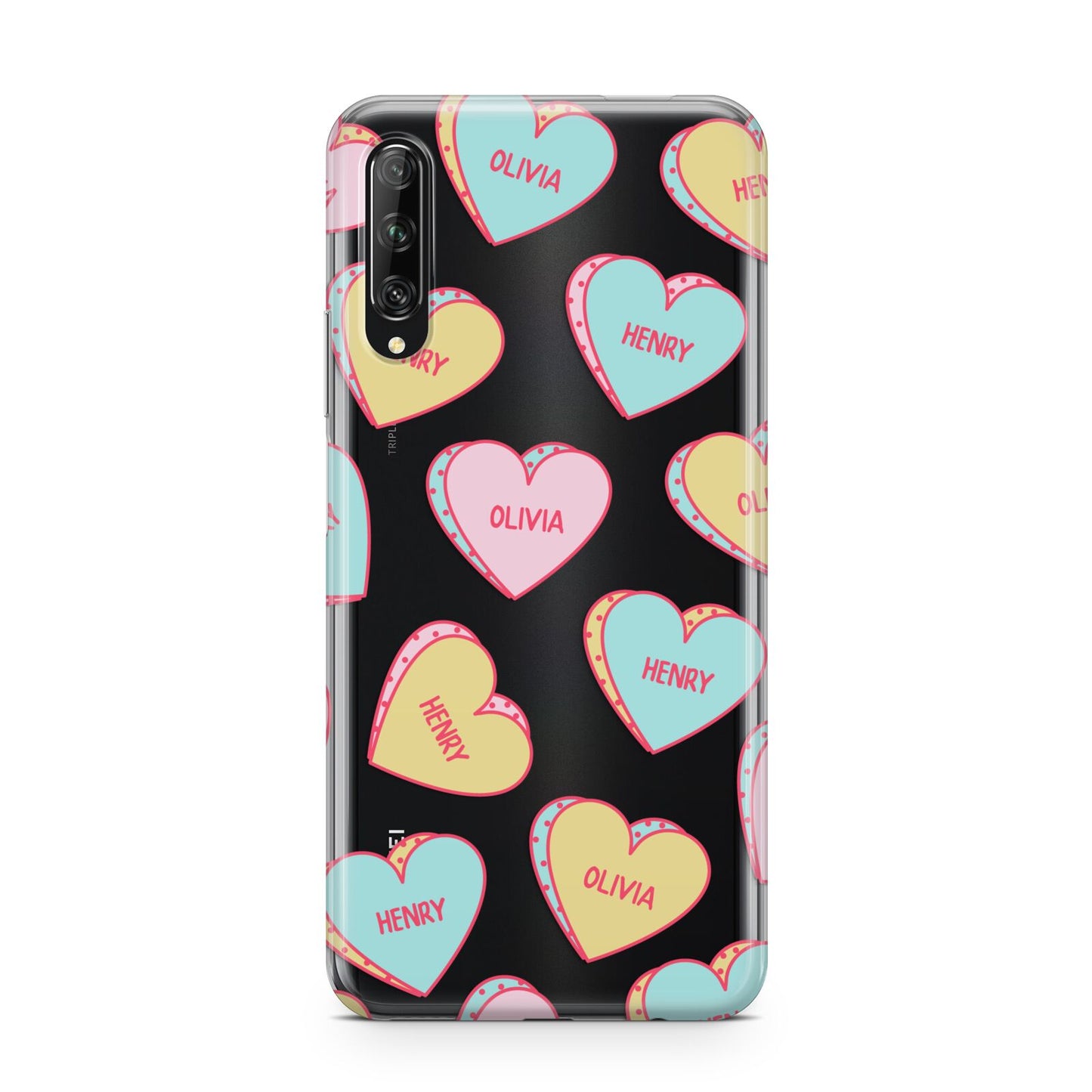 Personalised Heart Sweets Huawei P Smart Pro 2019
