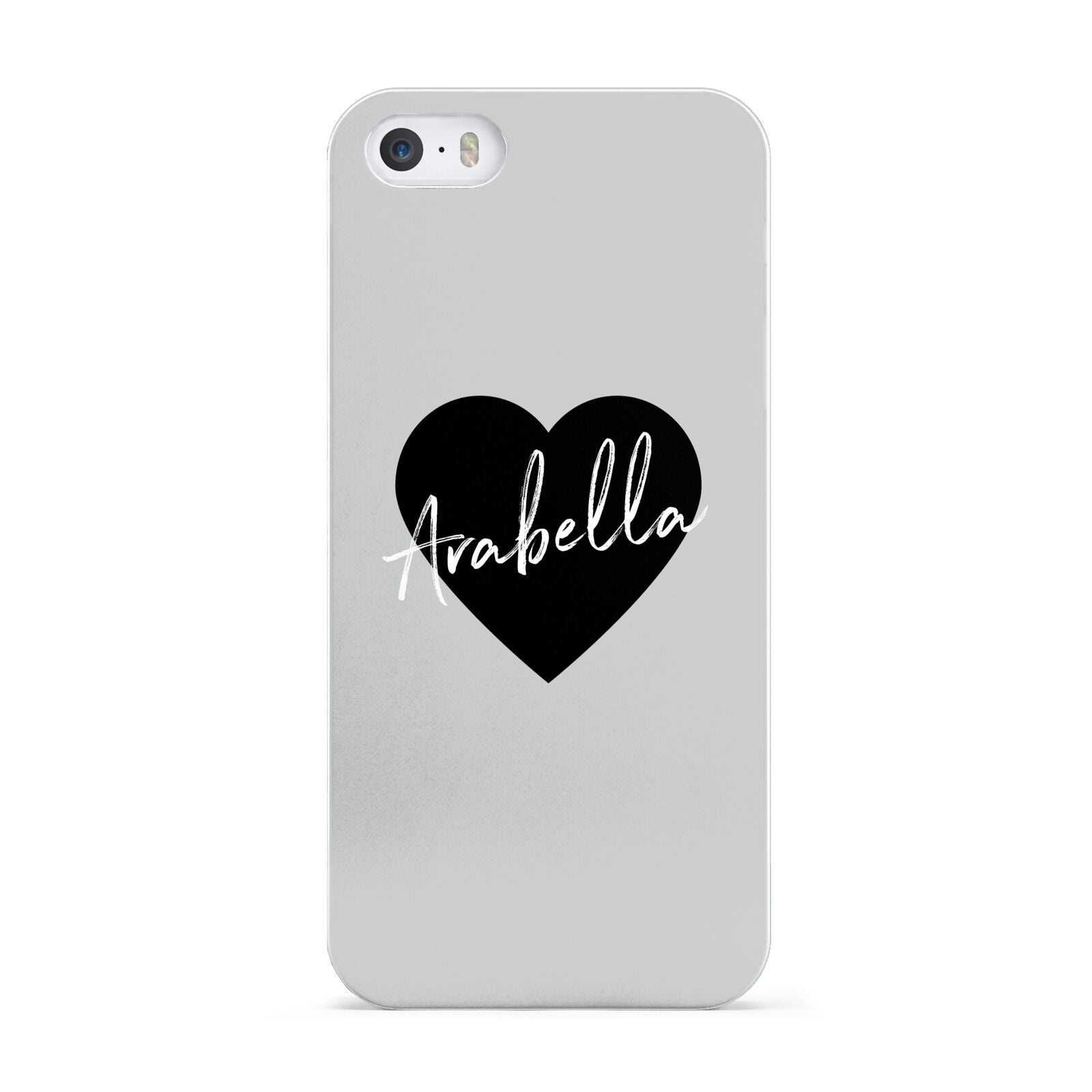 Personalised Heart Valentines Apple iPhone 5 Case