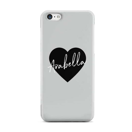 Personalised Heart Valentines Apple iPhone 5c Case