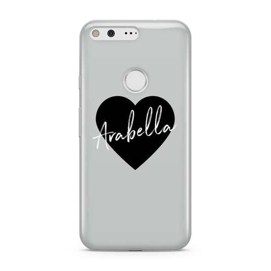 Personalised Heart Valentines Google Pixel Case