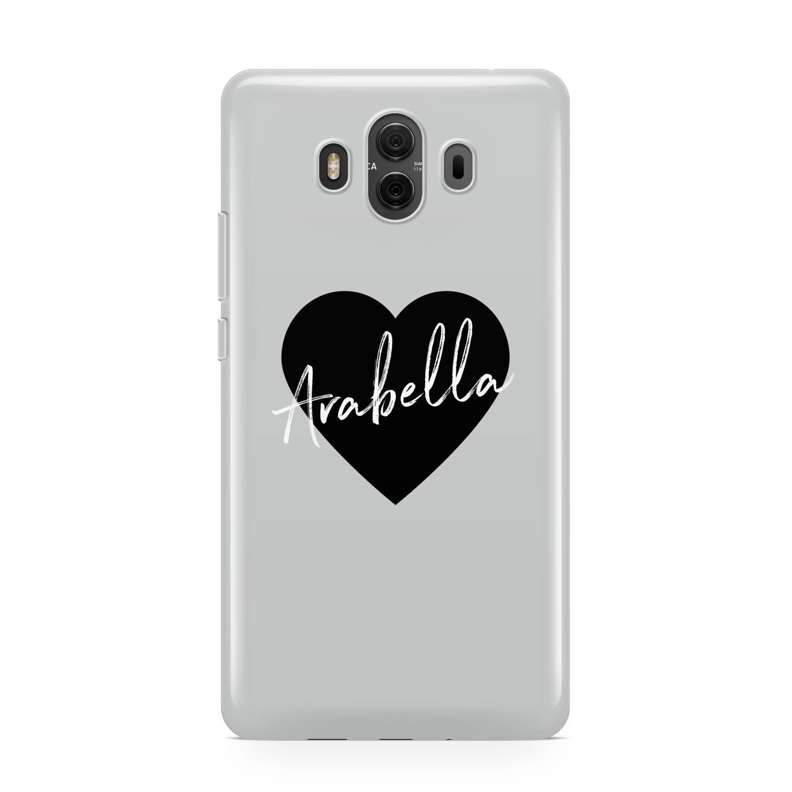 Personalised Heart Valentines Huawei Mate 10 Protective Phone Case