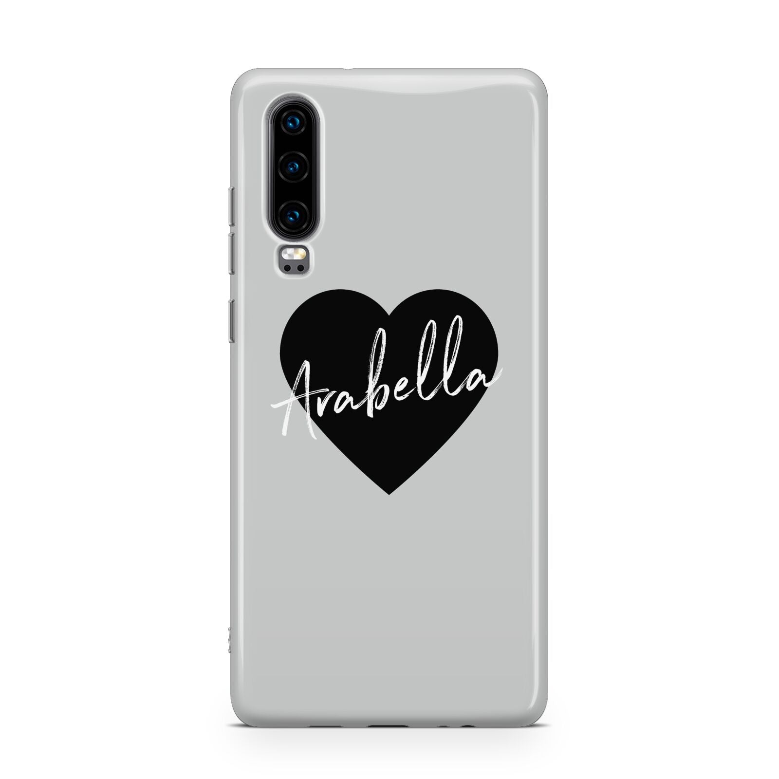 Personalised Heart Valentines Huawei P30 Phone Case