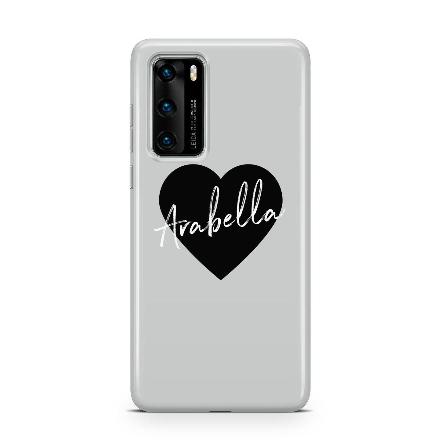 Personalised Heart Valentines Huawei P40 Phone Case