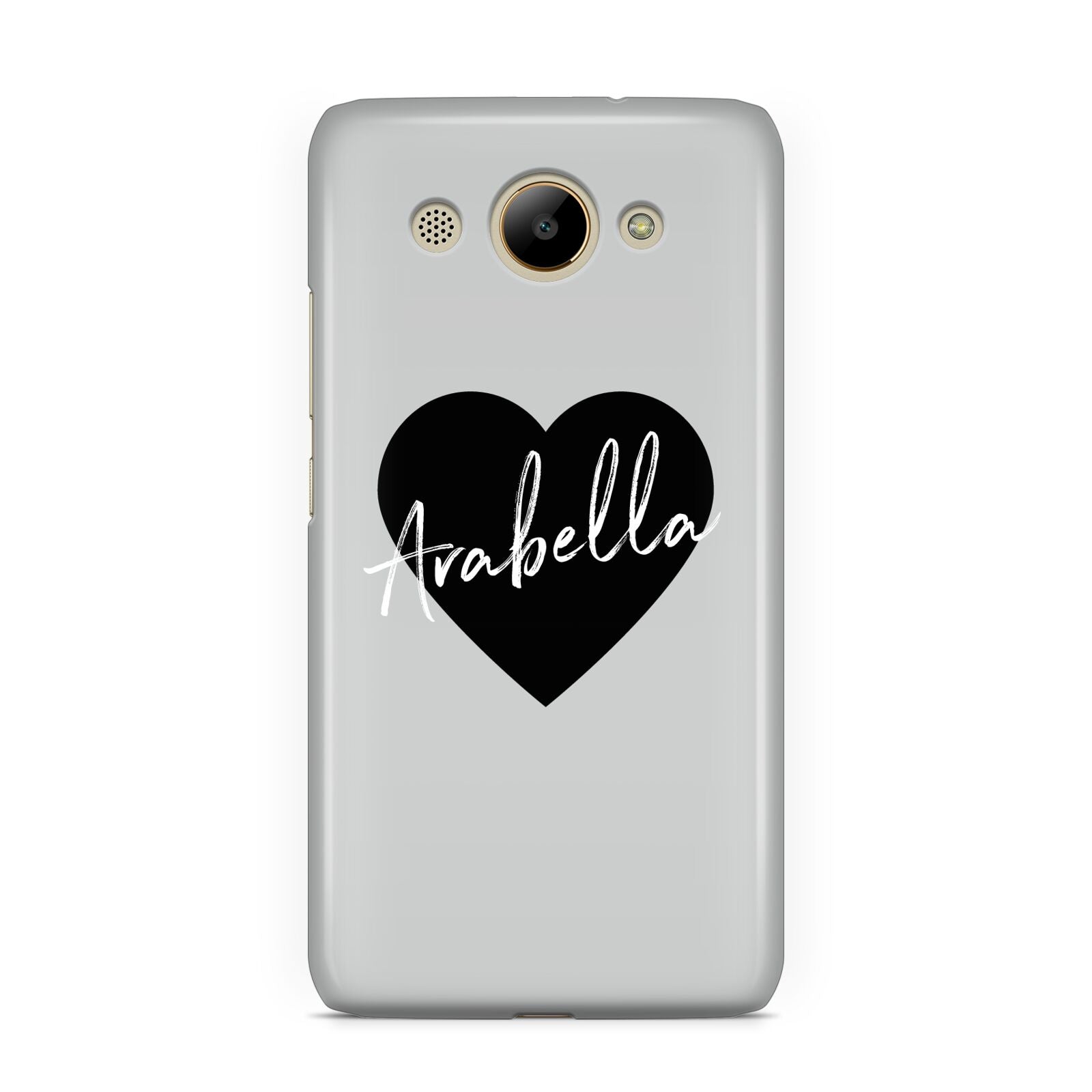 Personalised Heart Valentines Huawei Y3 2017