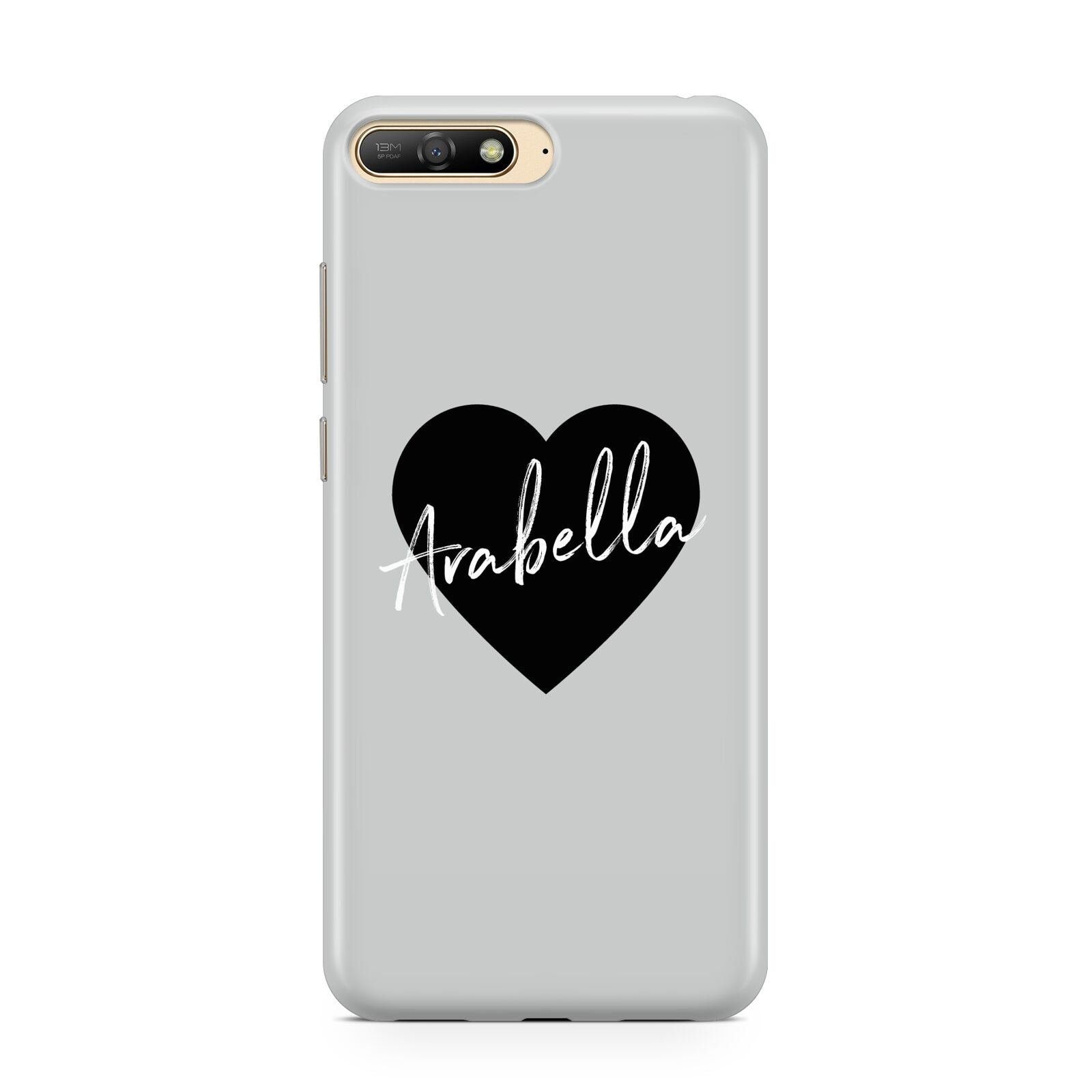 Personalised Heart Valentines Huawei Y6 2018