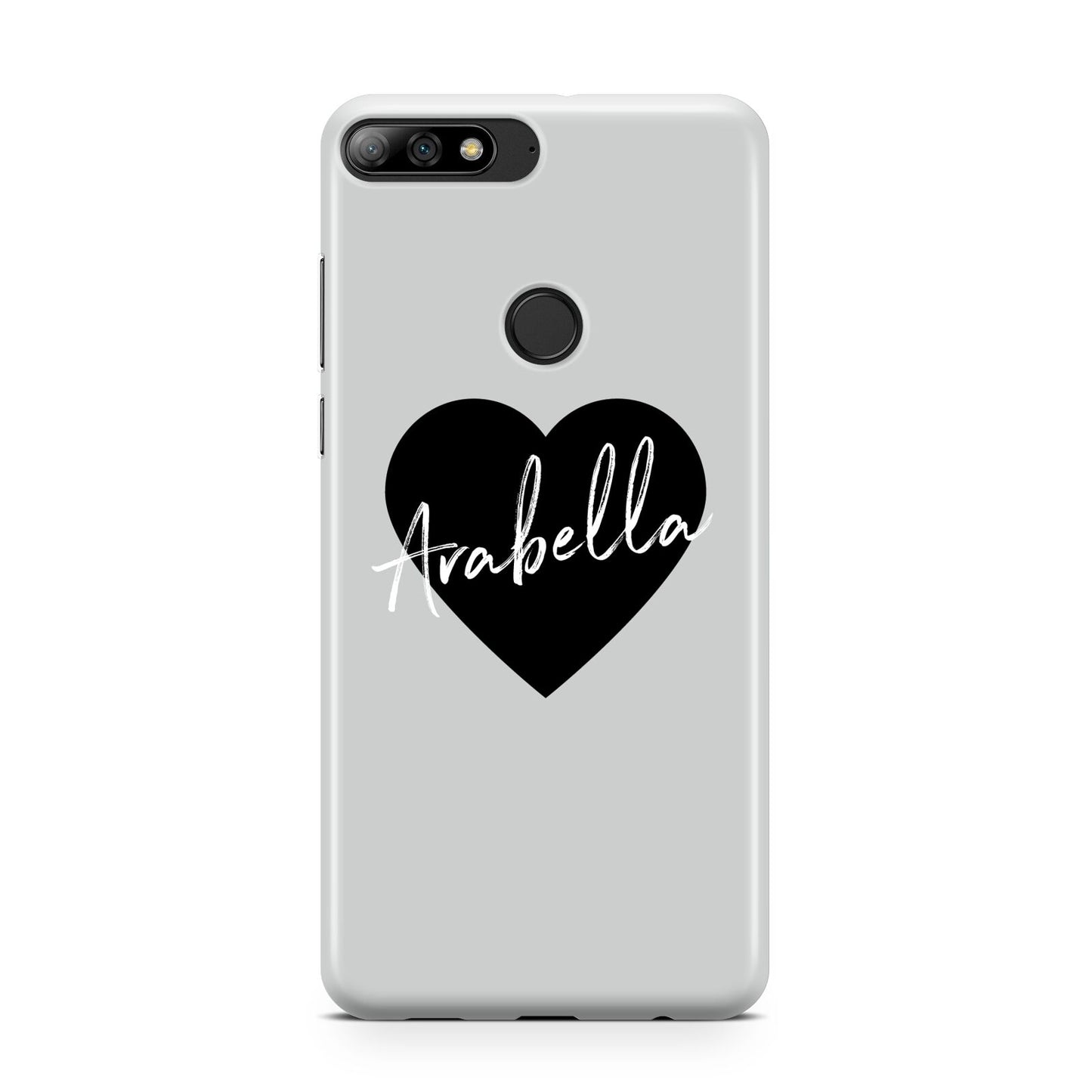 Personalised Heart Valentines Huawei Y7 2018