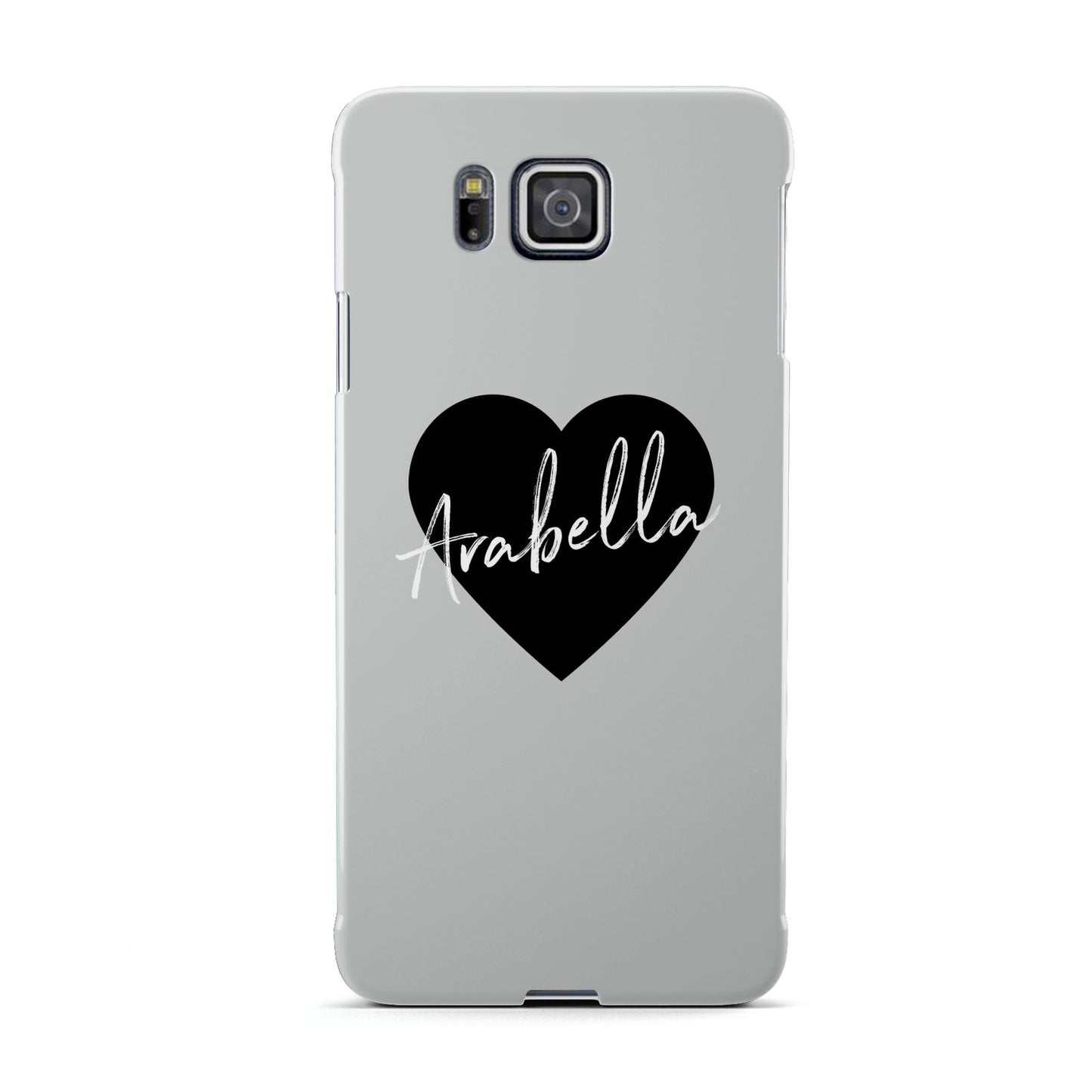 Personalised Heart Valentines Samsung Galaxy Alpha Case