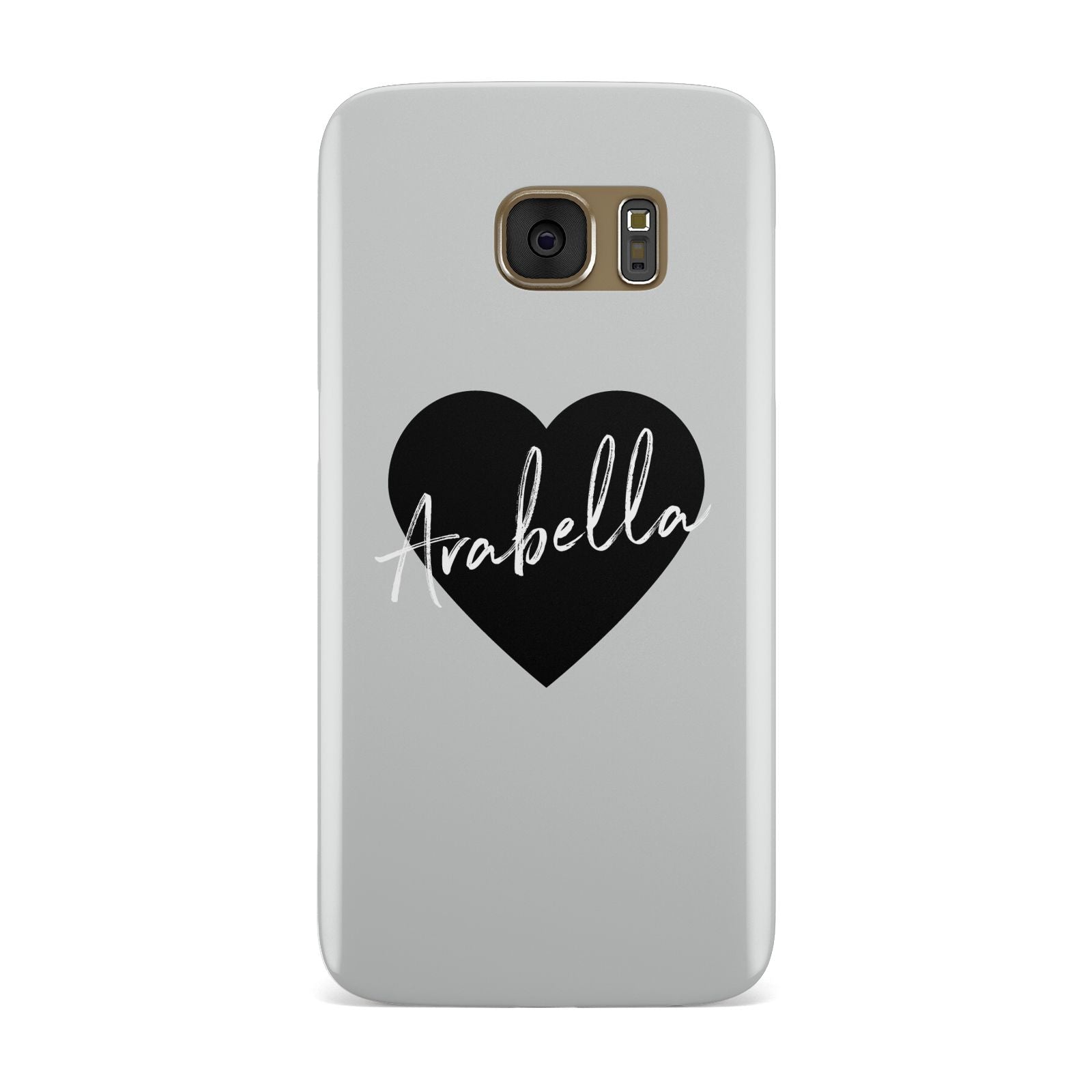 Personalised Heart Valentines Samsung Galaxy Case