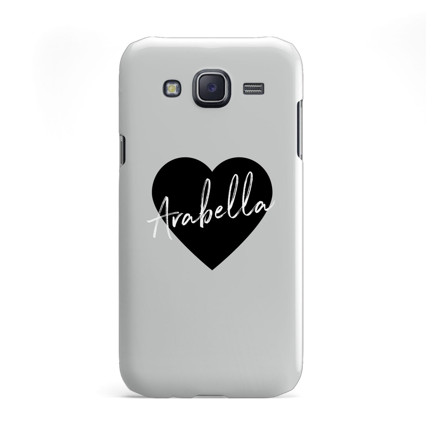 Personalised Heart Valentines Samsung Galaxy J5 Case