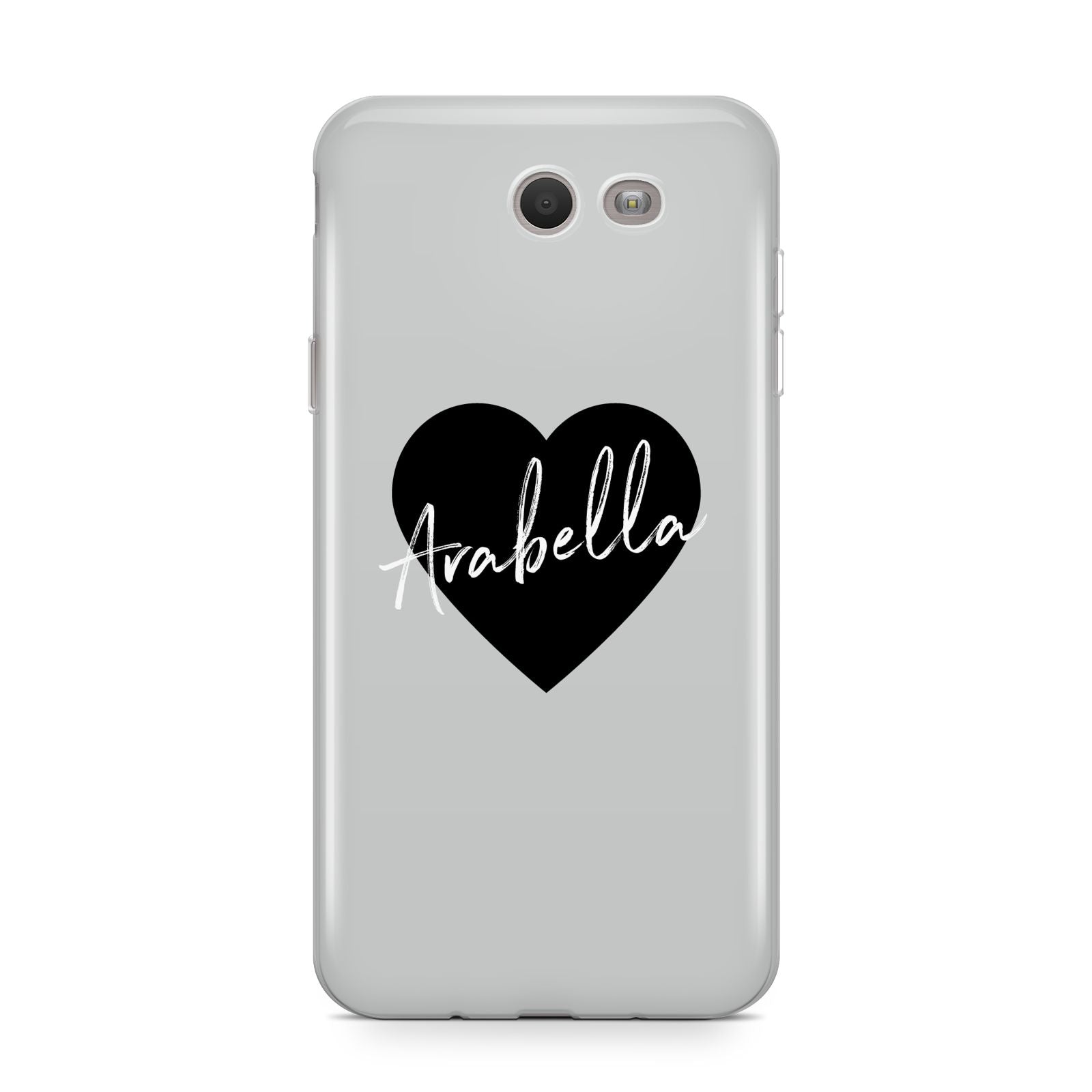 Personalised Heart Valentines Samsung Galaxy J7 2017 Case