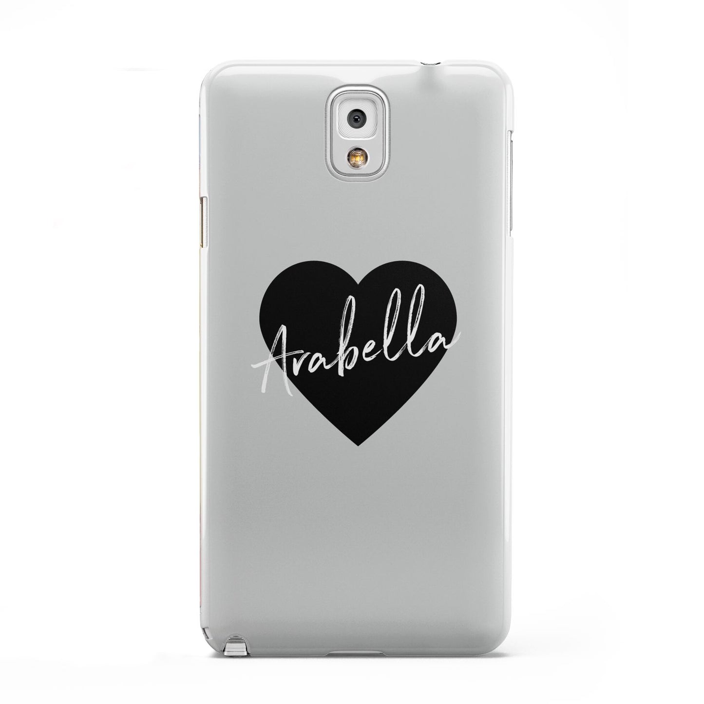 Personalised Heart Valentines Samsung Galaxy Note 3 Case