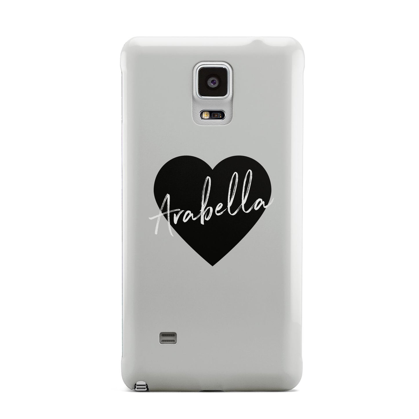 Personalised Heart Valentines Samsung Galaxy Note 4 Case