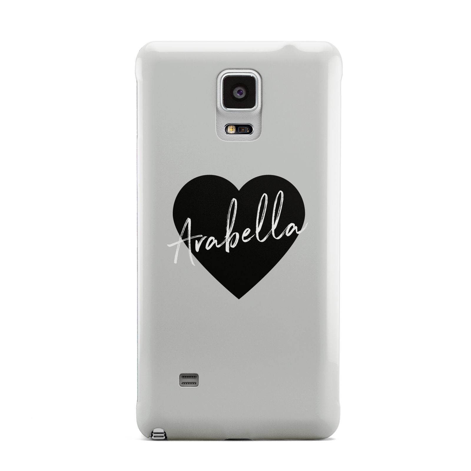 Personalised Heart Valentines Samsung Galaxy Note 4 Case