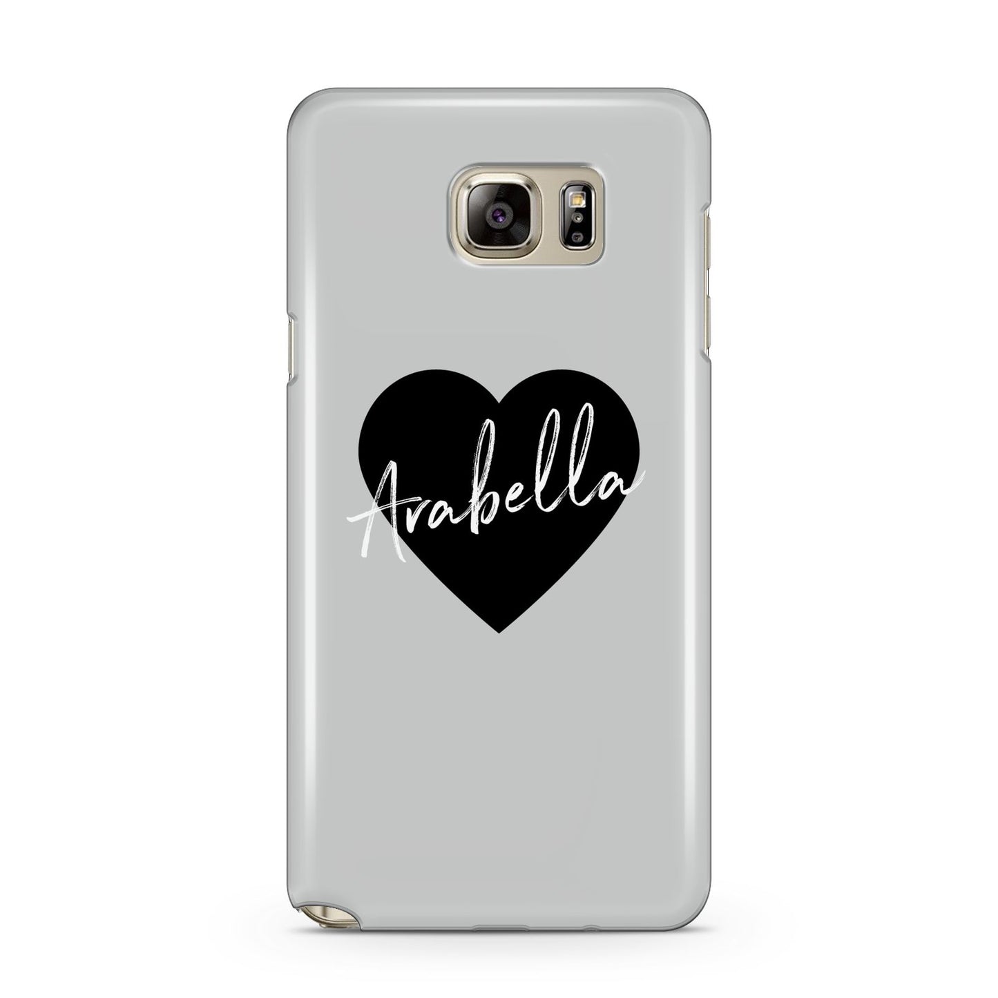 Personalised Heart Valentines Samsung Galaxy Note 5 Case