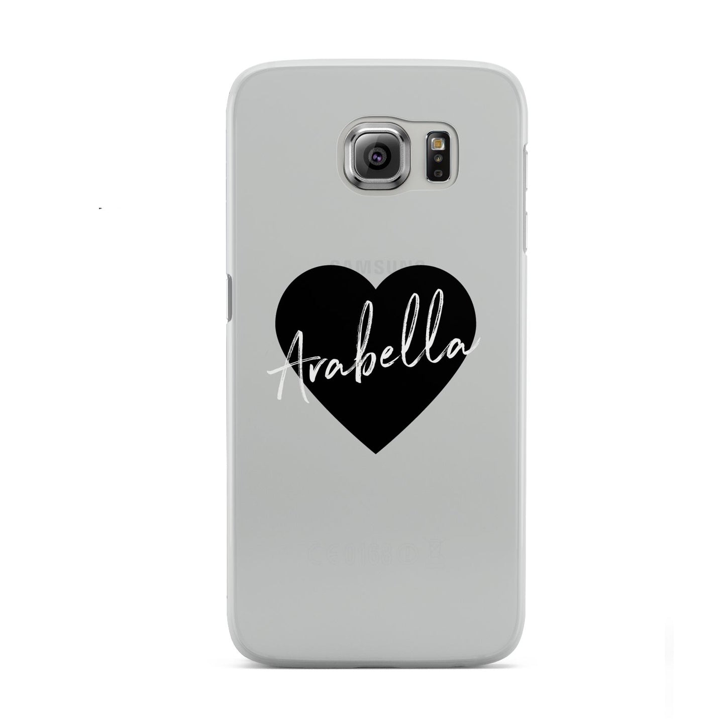 Personalised Heart Valentines Samsung Galaxy S6 Case