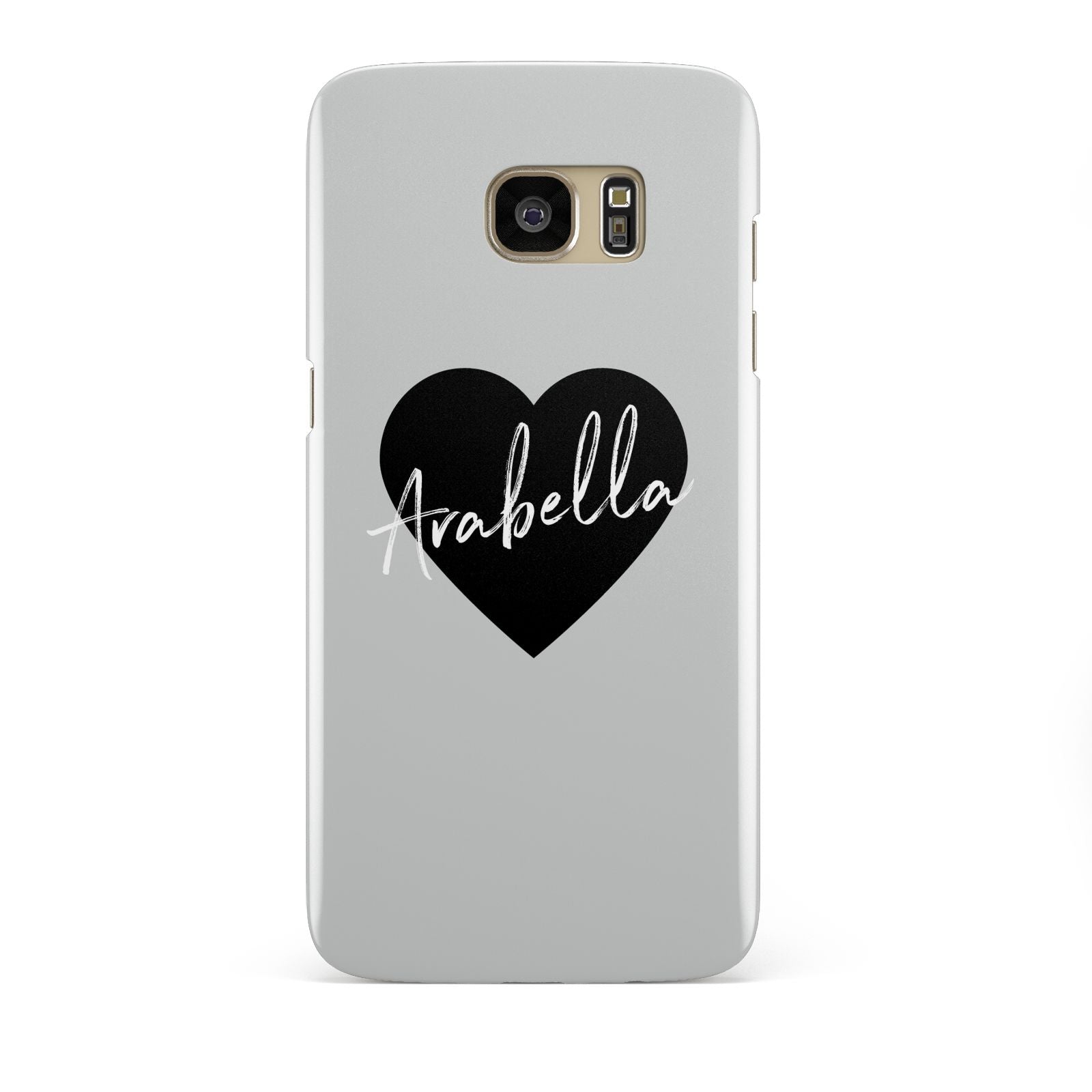 Personalised Heart Valentines Samsung Galaxy S7 Edge Case