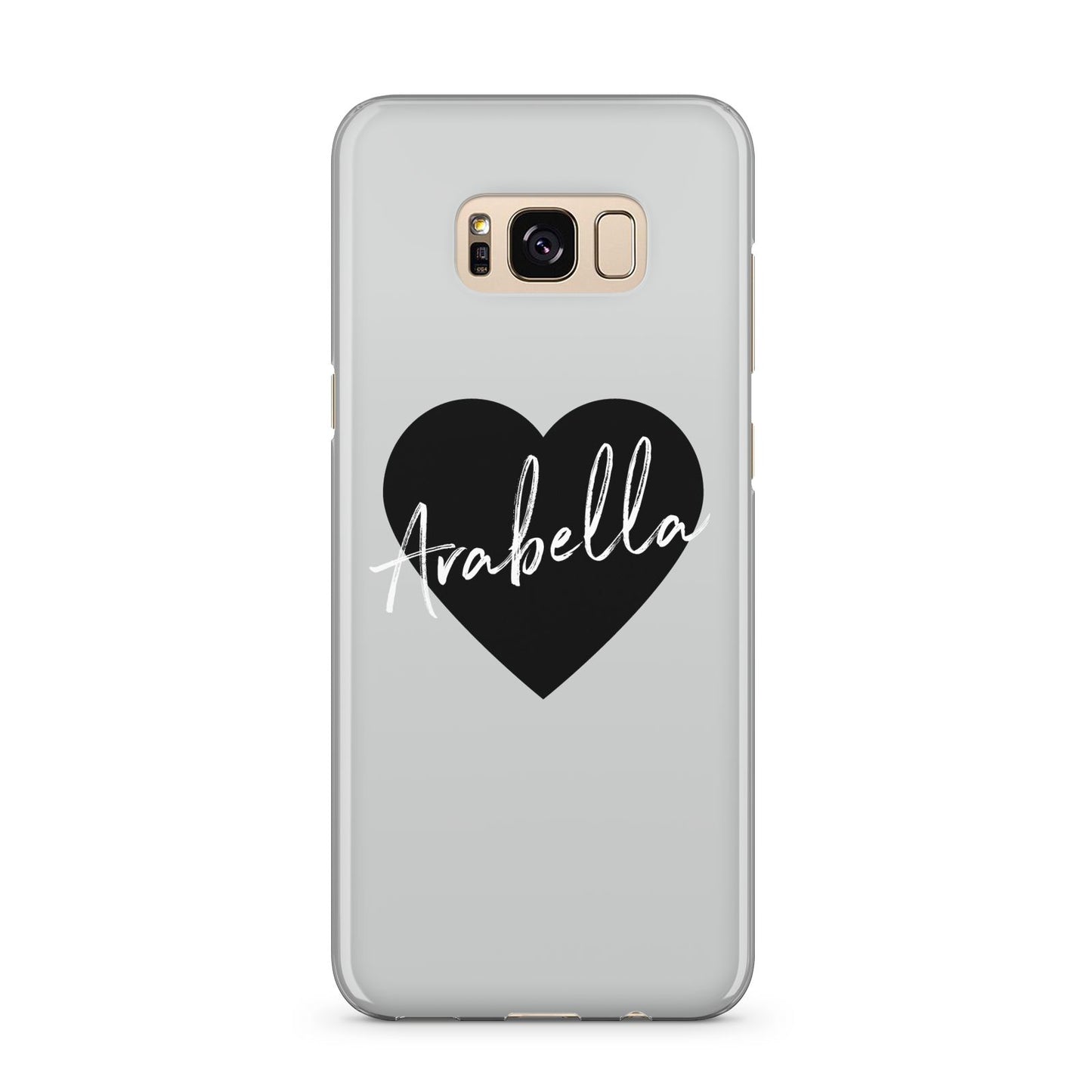 Personalised Heart Valentines Samsung Galaxy S8 Plus Case