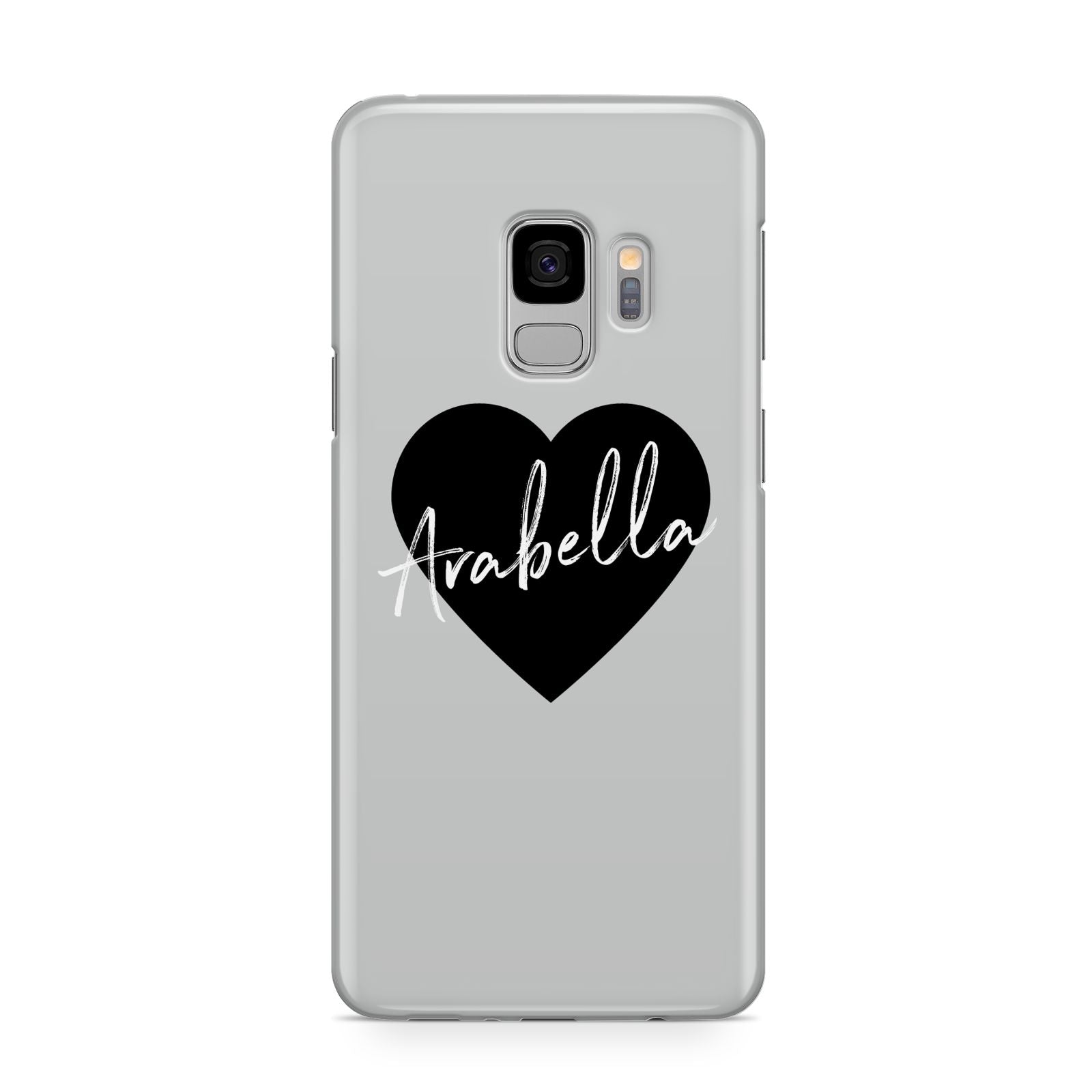 Personalised Heart Valentines Samsung Galaxy S9 Case