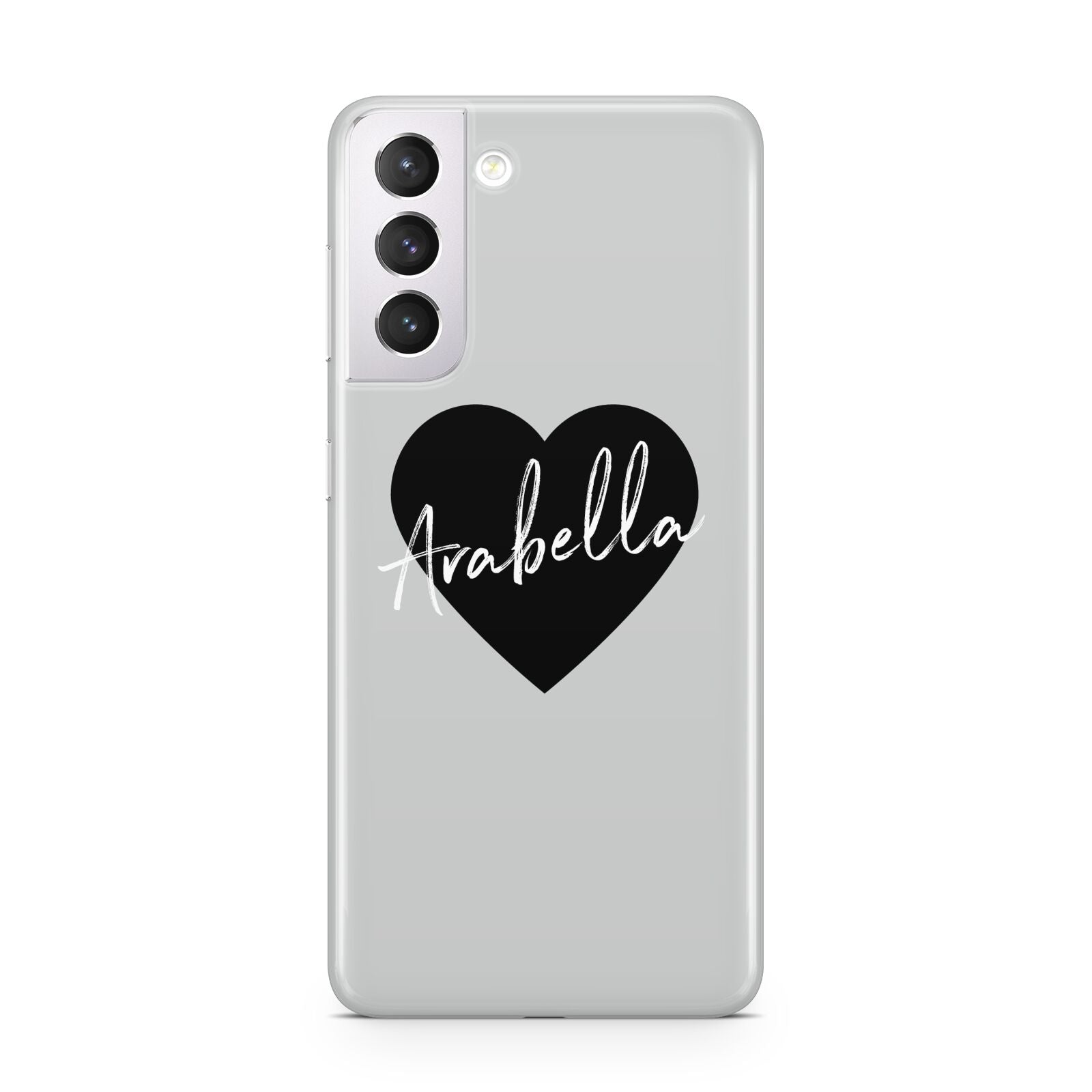 Personalised Heart Valentines Samsung S21 Case