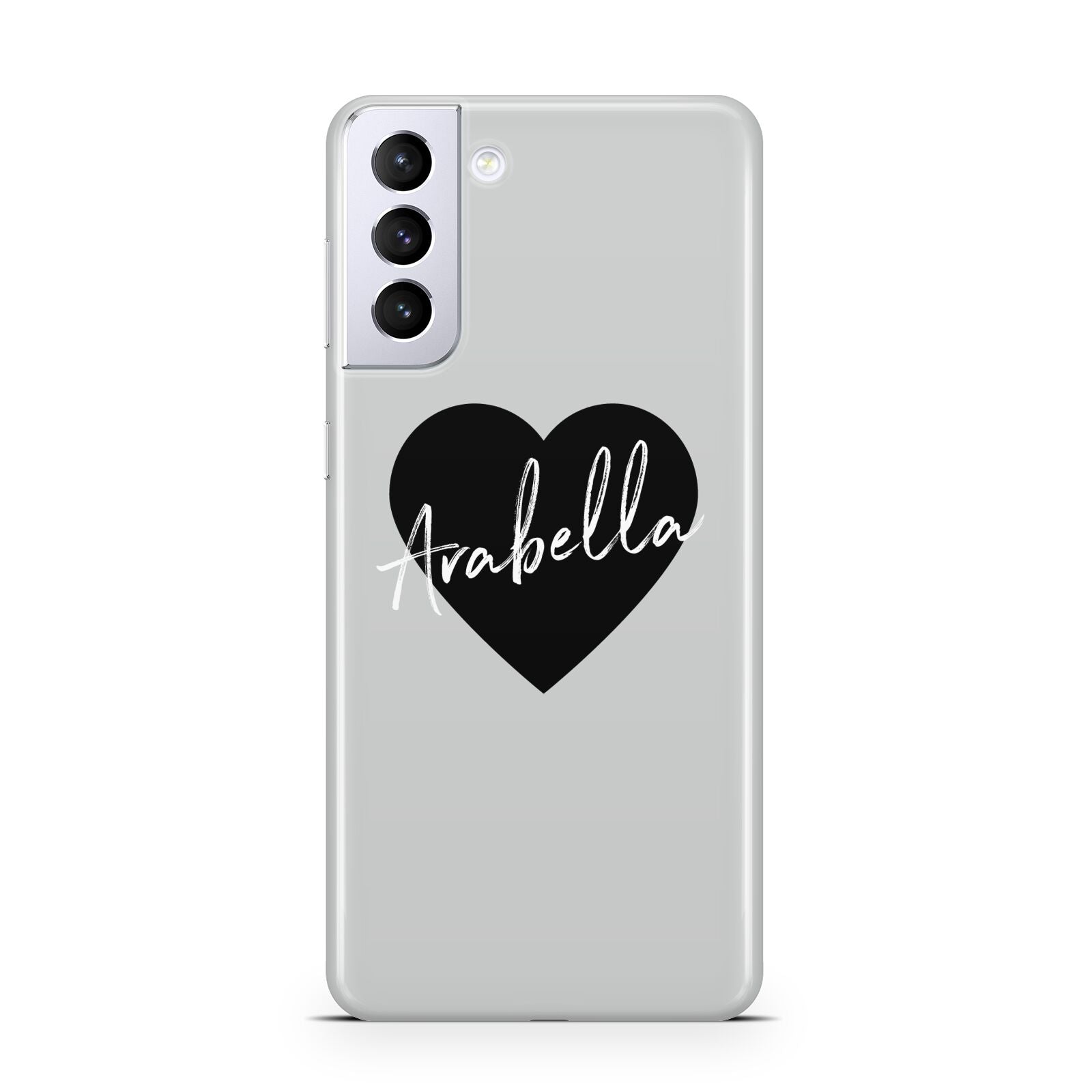 Personalised Heart Valentines Samsung S21 Plus Case