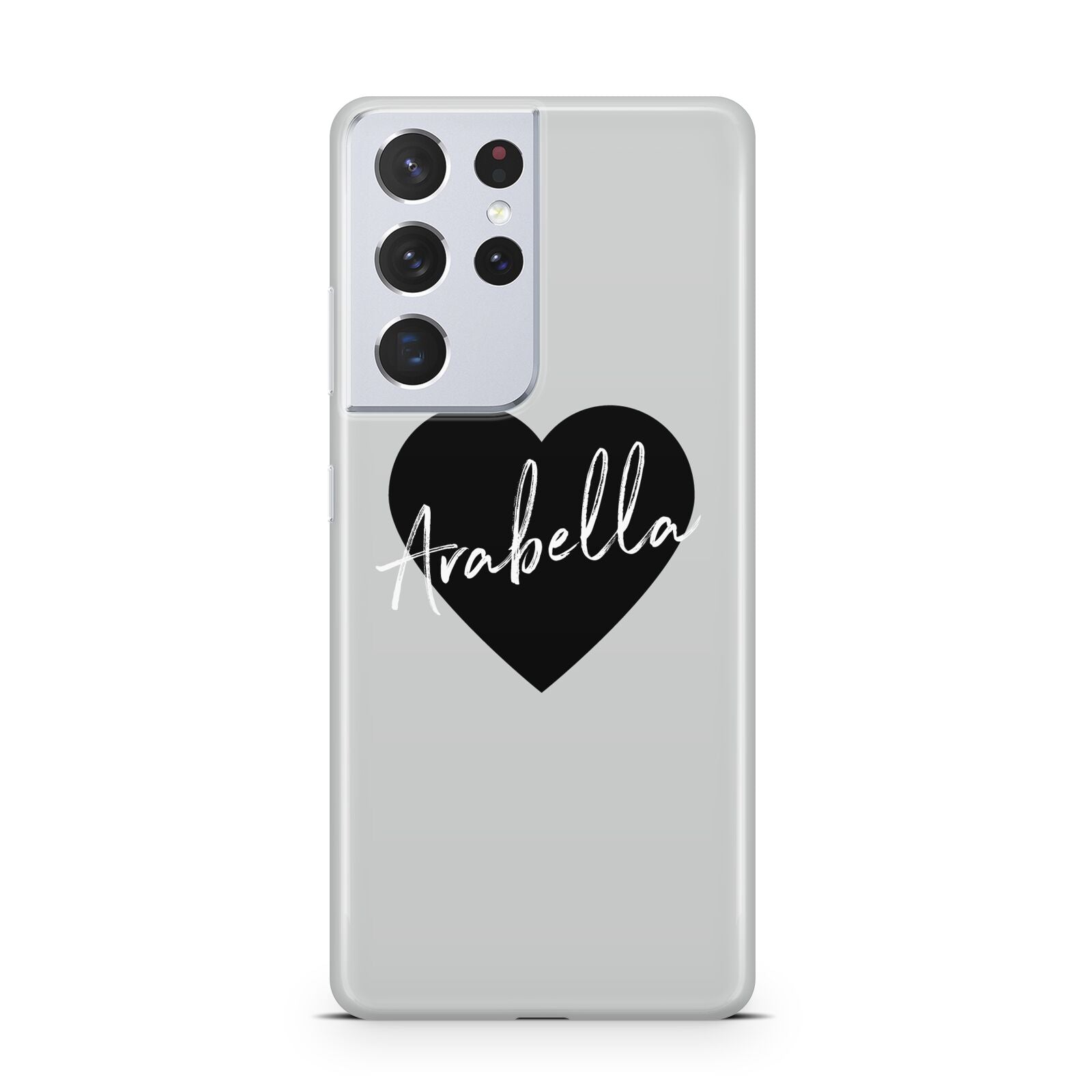 Personalised Heart Valentines Samsung S21 Ultra Case