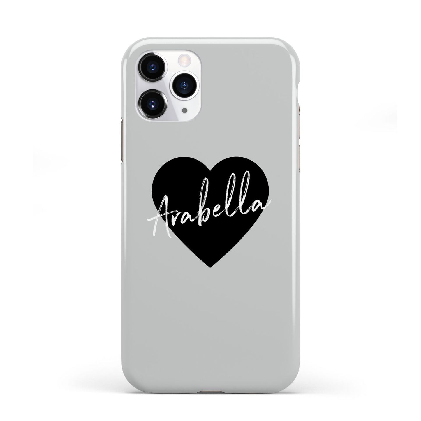 Personalised Heart Valentines iPhone 11 Pro 3D Tough Case