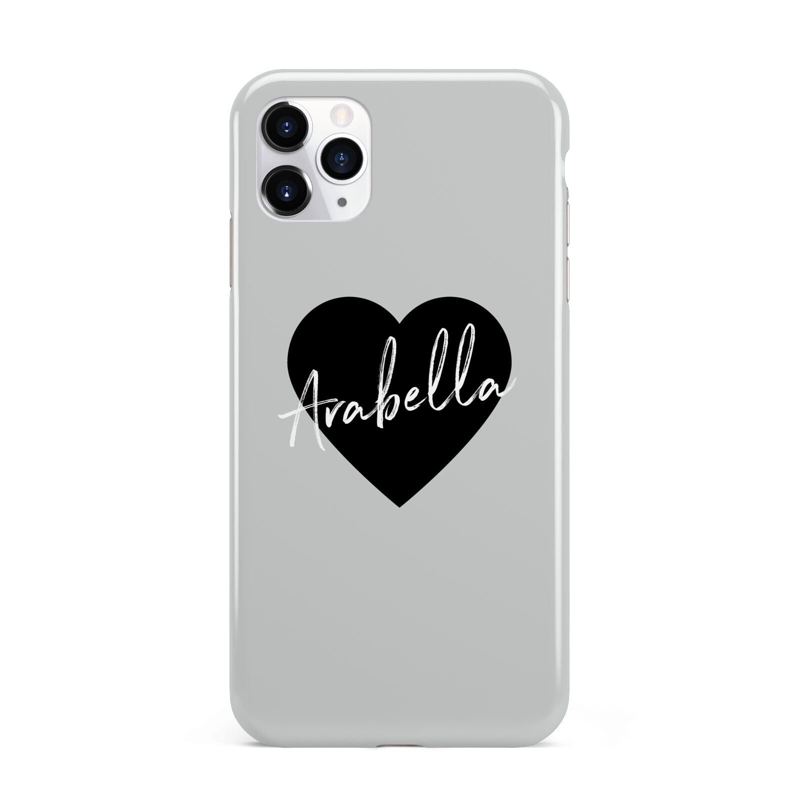 Personalised Heart Valentines iPhone 11 Pro Max 3D Tough Case