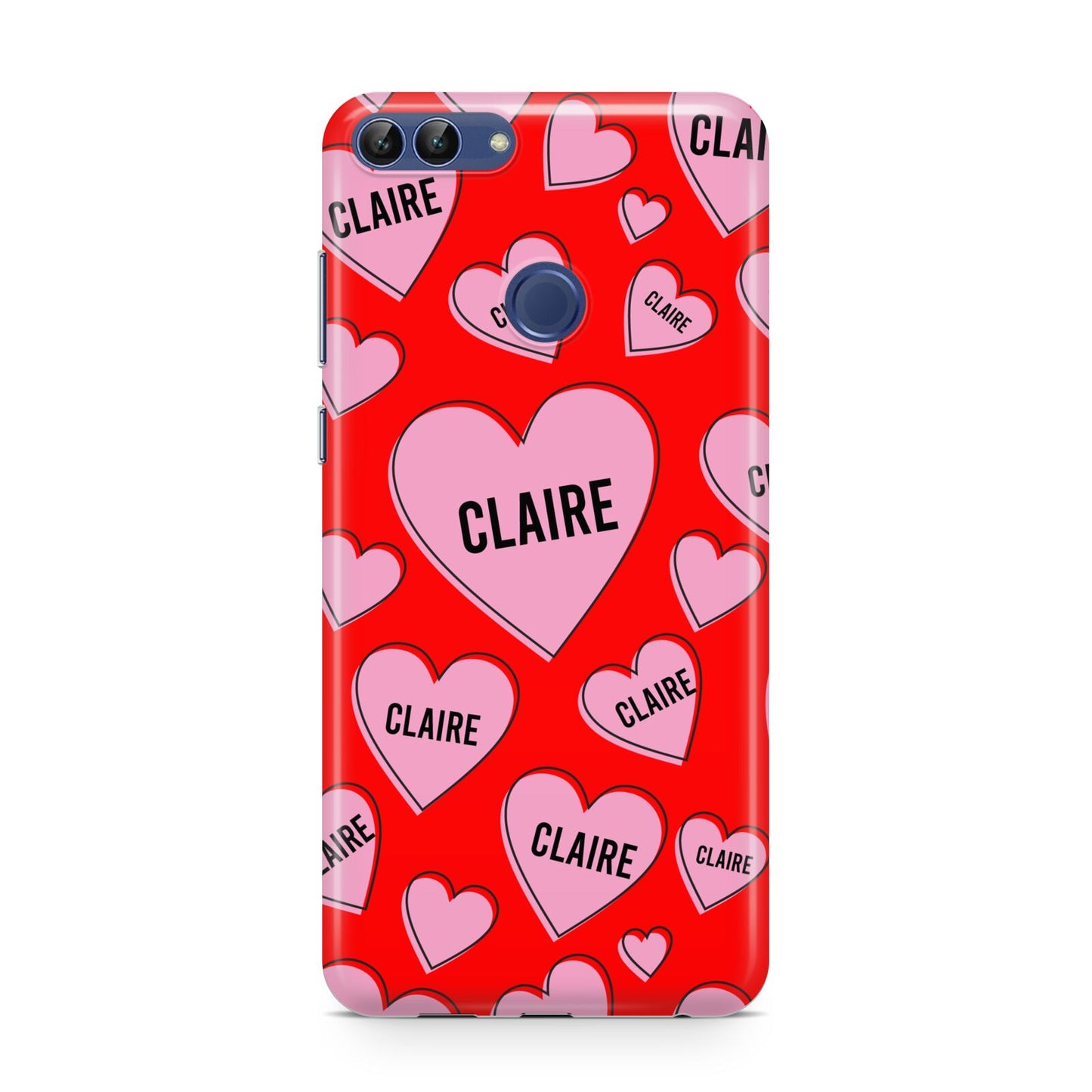 Personalised Hearts Huawei P Smart Case