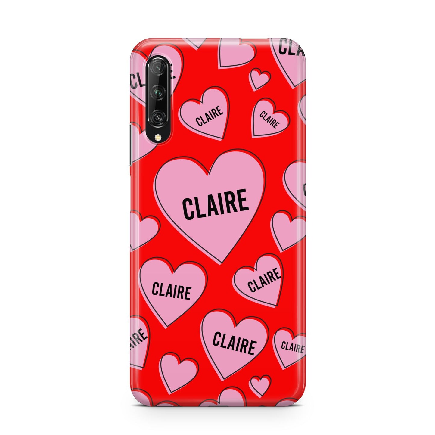 Personalised Hearts Huawei P Smart Pro 2019