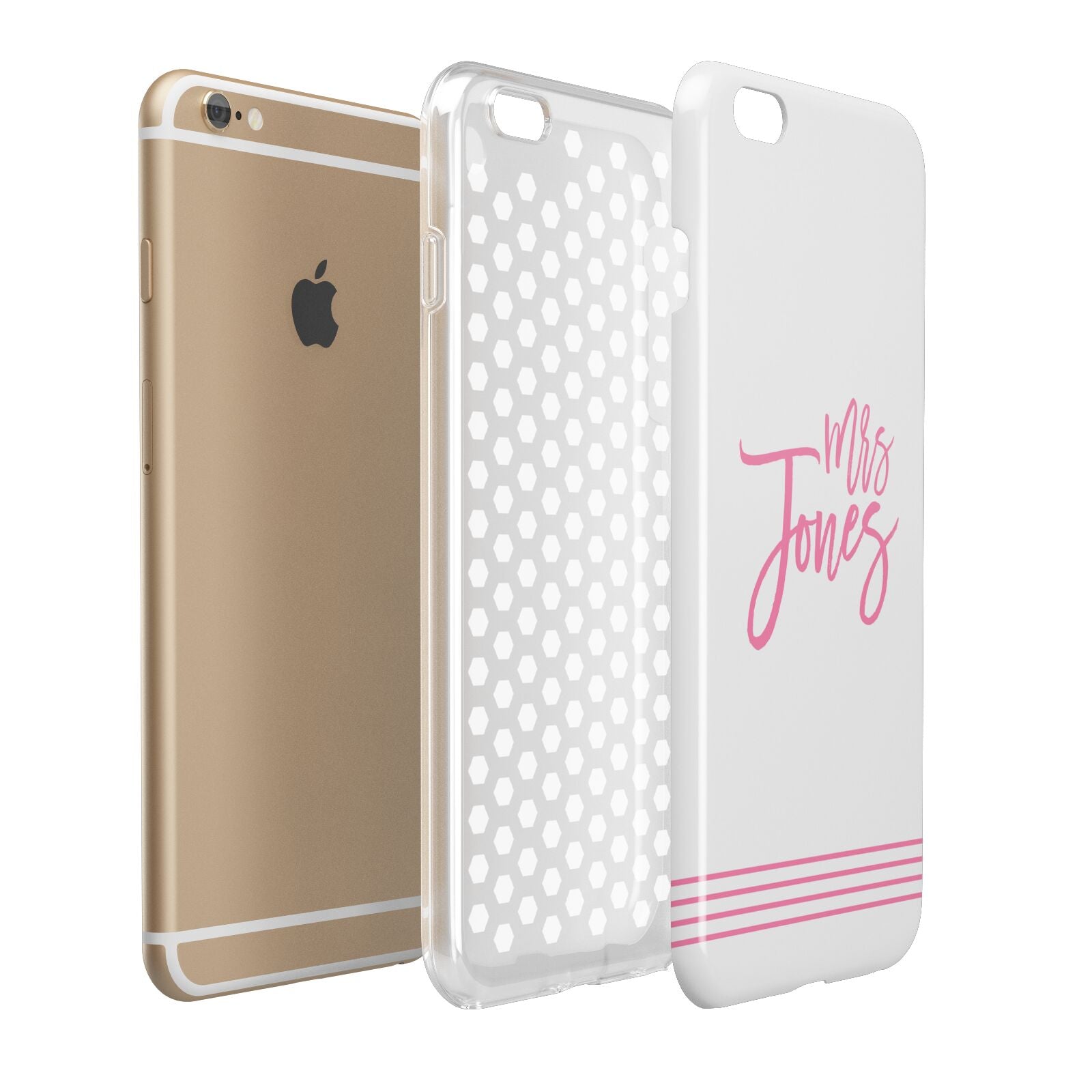 Personalised Hers Apple iPhone 6 Plus 3D Tough Case Expand Detail Image