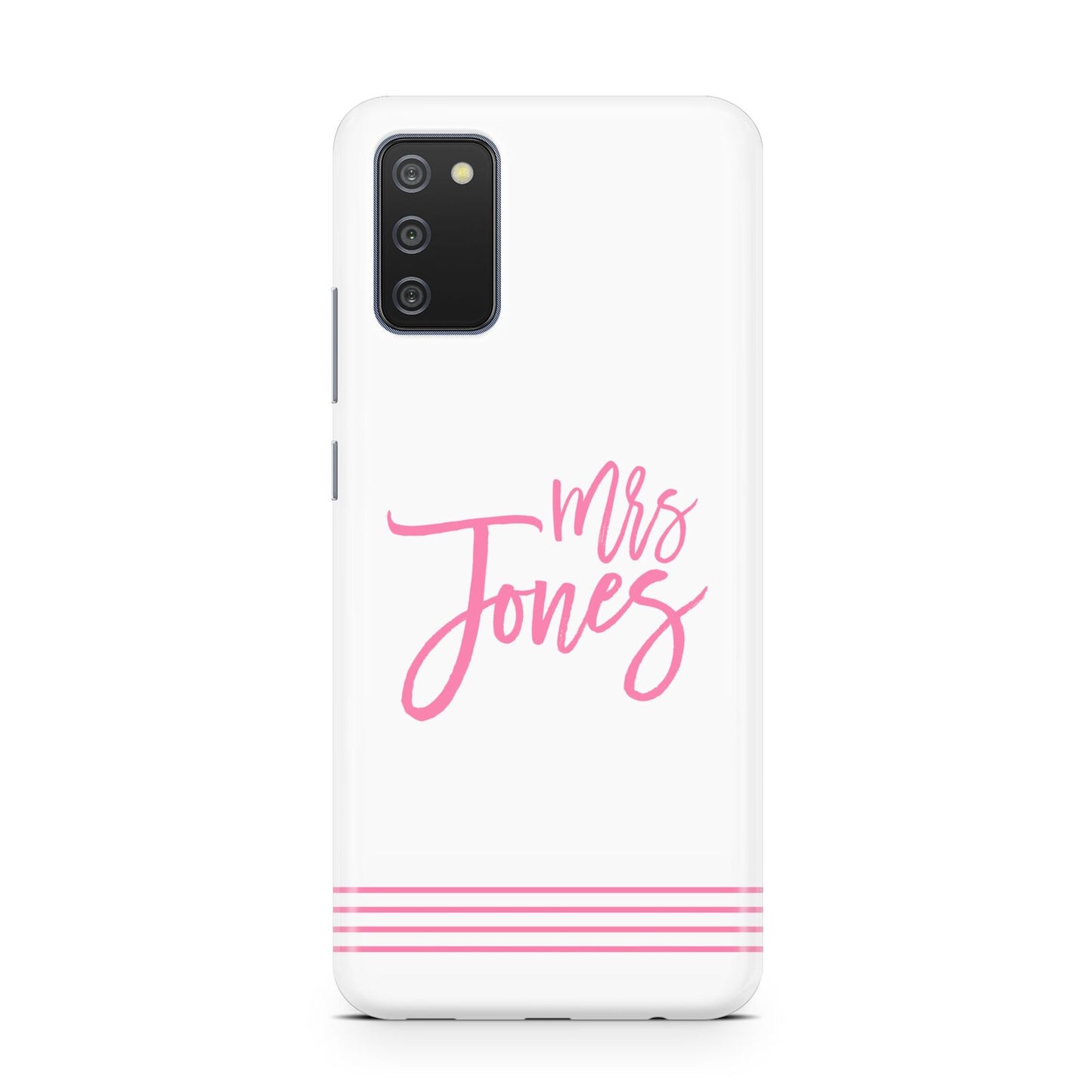 Personalised Hers Samsung A02s Case