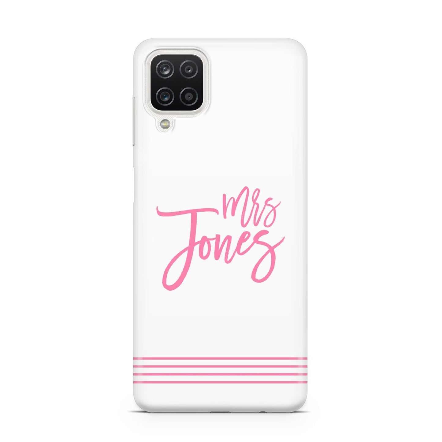 Personalised Hers Samsung A12 Case