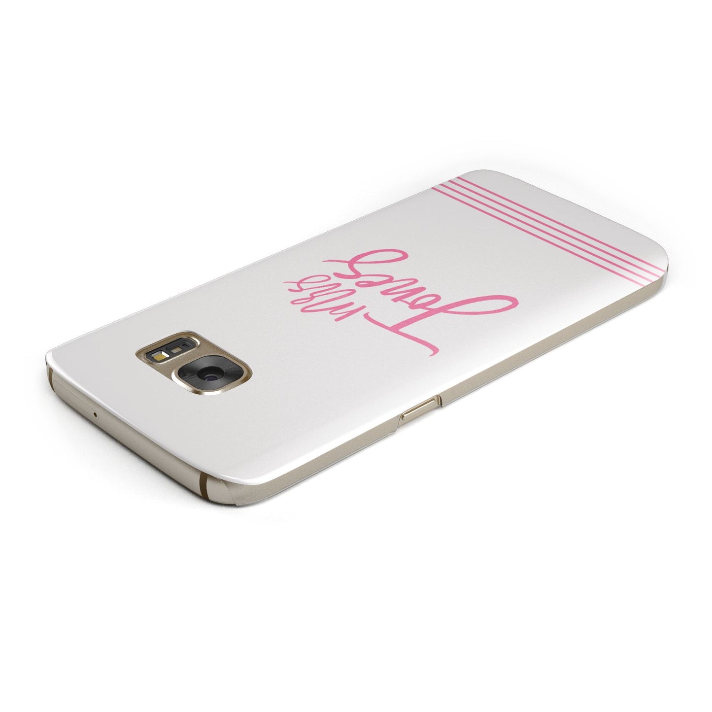 Personalised Hers Samsung Galaxy Case Top Cutout