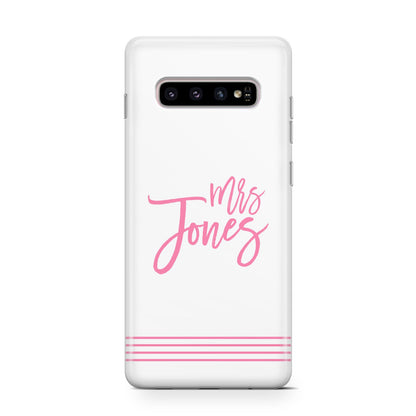 Personalised Hers Samsung Galaxy S10 Case
