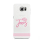 Personalised Hers Samsung Galaxy S6 Case
