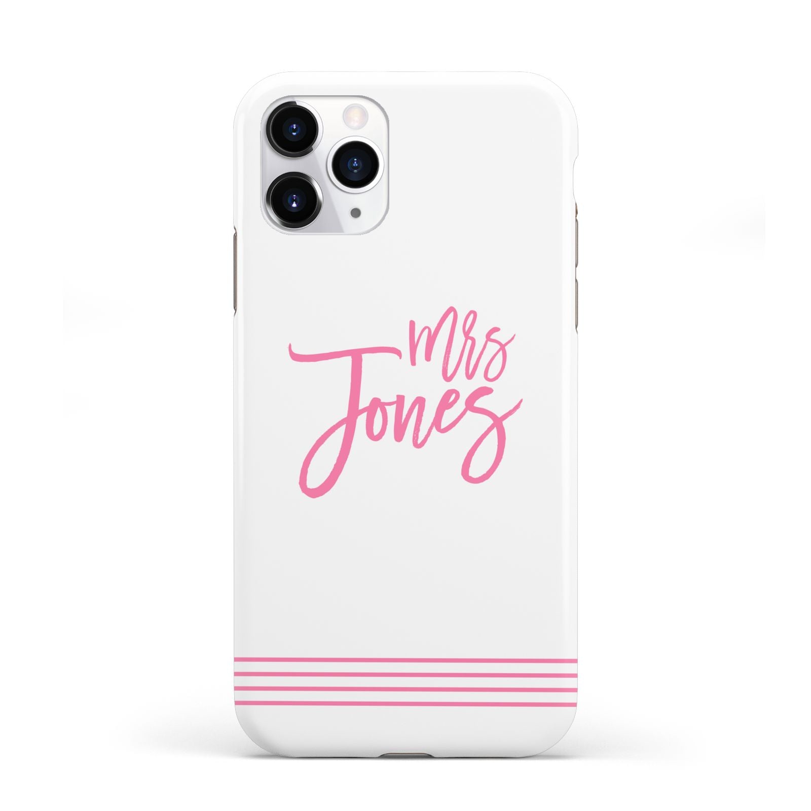 Personalised Hers iPhone 11 Pro 3D Tough Case