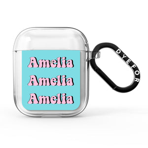 Personalised Hippie AirPods Case