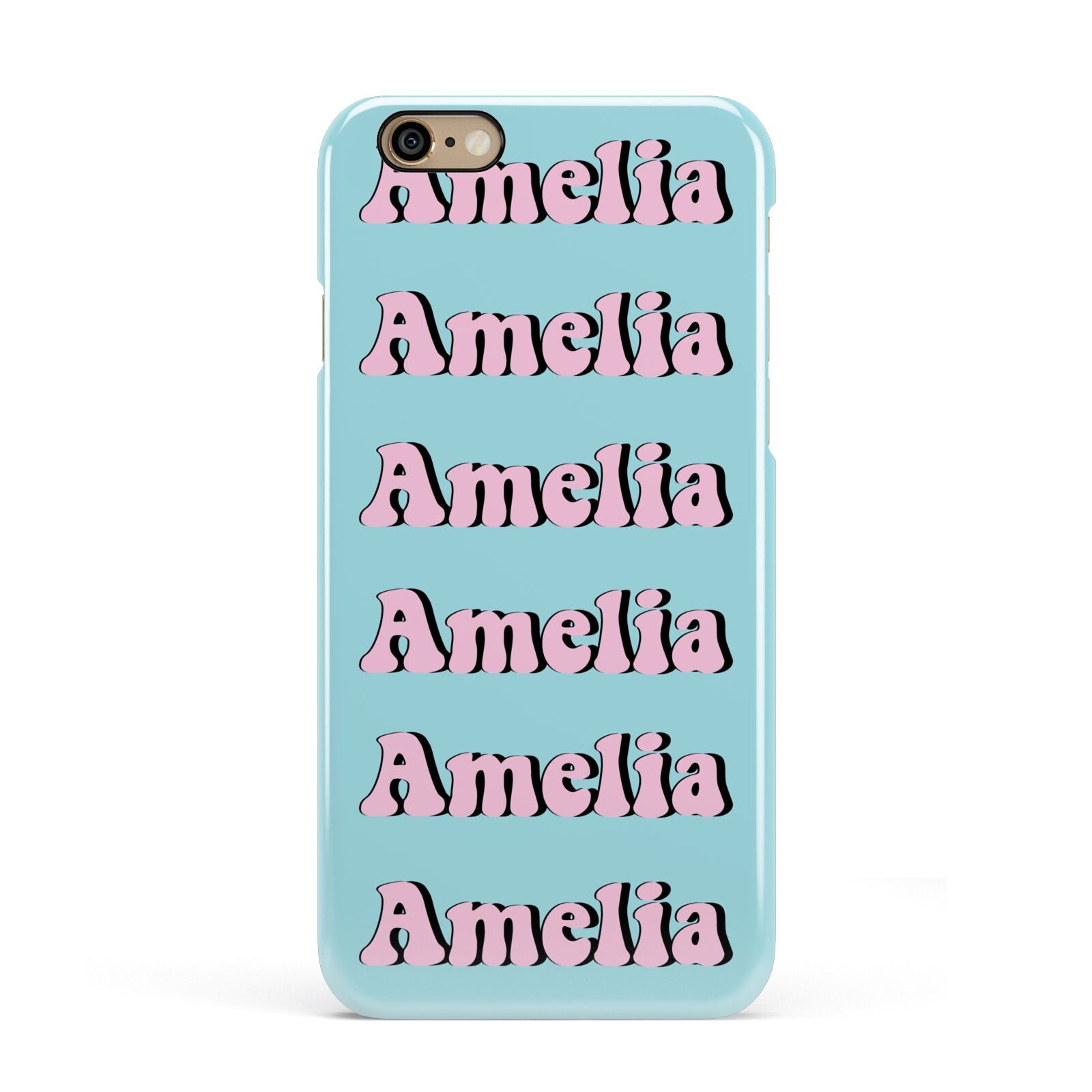 Personalised Hippie Apple iPhone 6 3D Snap Case