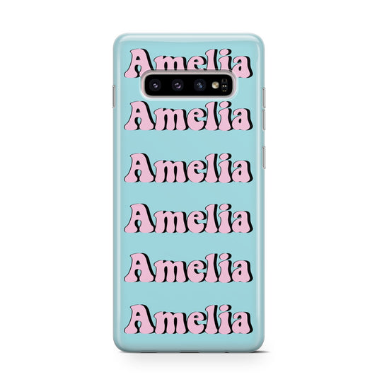 Personalised Hippie Protective Samsung Galaxy Case