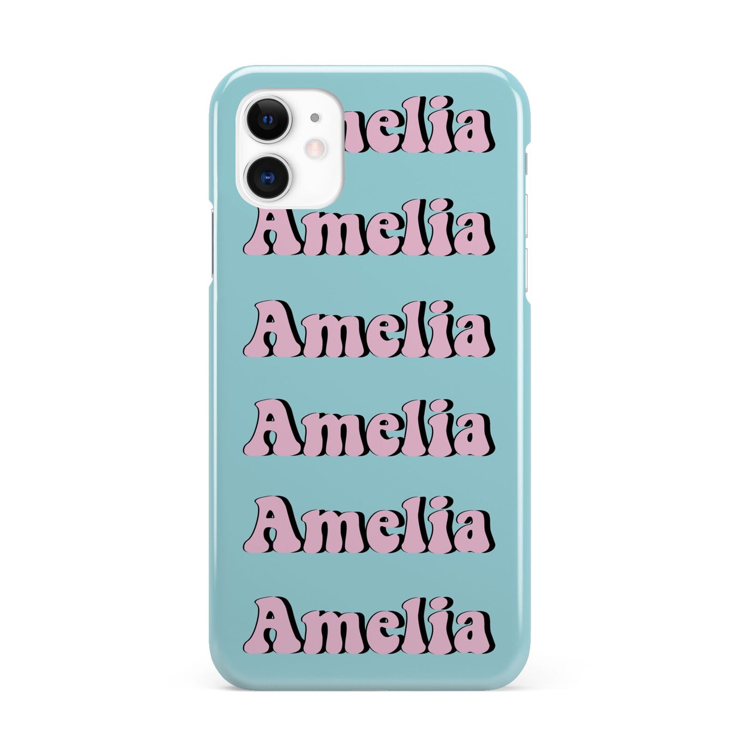 Personalised Hippie iPhone 11 3D Snap Case